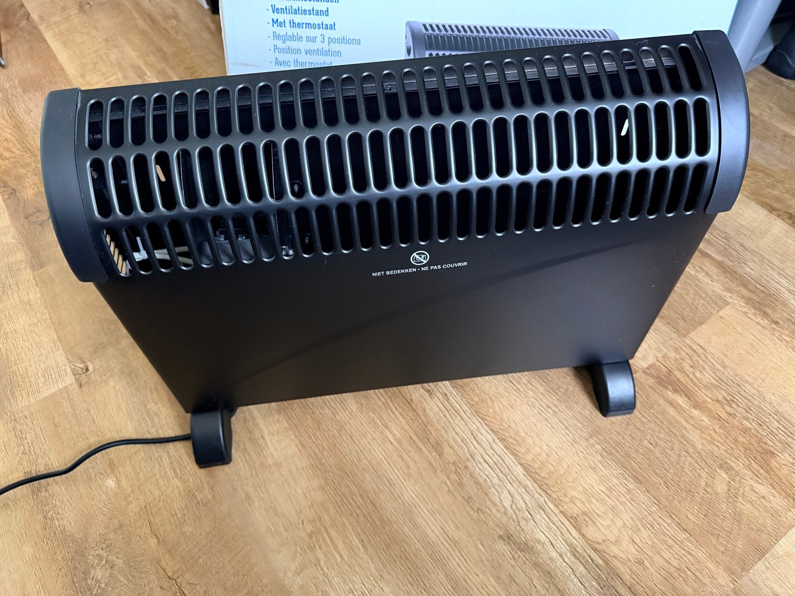 Handson Convectorkachel 2000W met ventilator en thermostaat, Ophalen, 30 tot 80 cm, Kachel, Minder dan 60 cm