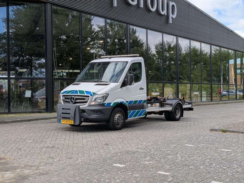 Bedrijfsauto, Mercedes-Benz, Sprinter, 2015, met containersy, Euro 5, 4 cilinders, Bedrijf, Nieuw
