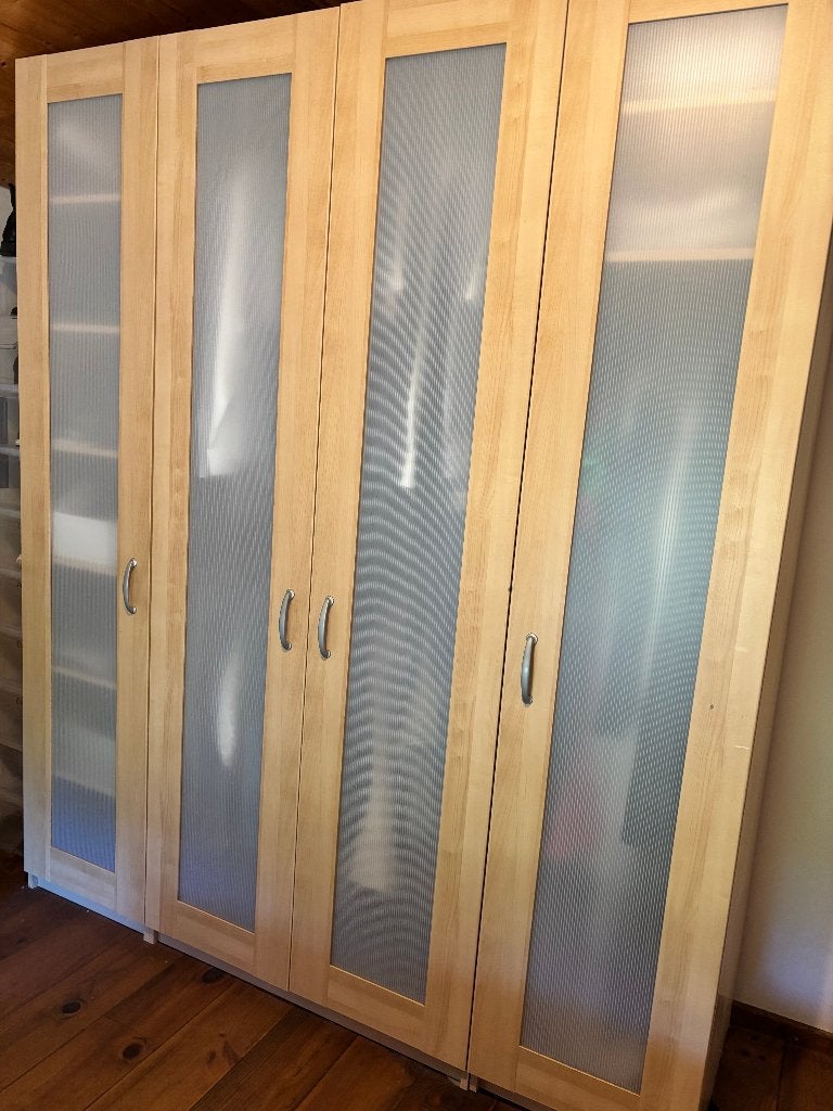 kleding kast merk pax, Ophalen, Met deur(en), Gebruikt, 200 cm of meer