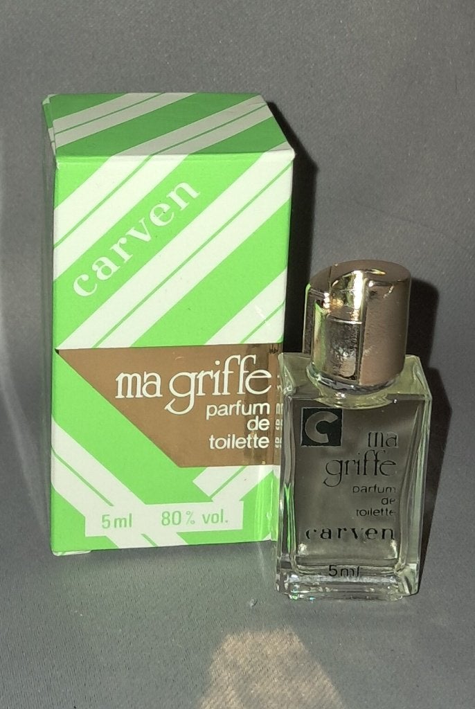 Parfum miniatuur - Carven Ma griffe + doosje, Ophalen of Verzenden, Zo goed als nieuw, Miniatuur, Gevuld