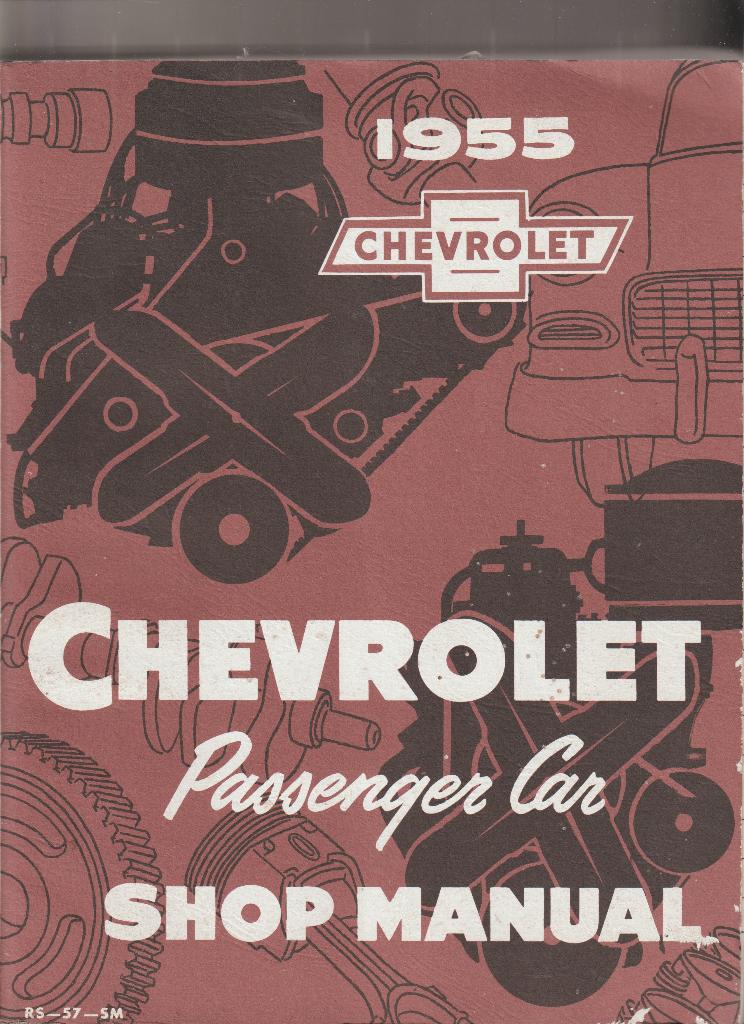 CHEVROLET Werkplaatsboeken 1955//1956/1958, Ophalen of Verzenden
