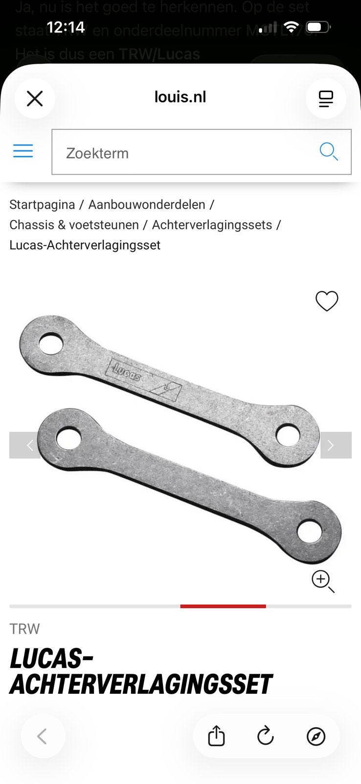 Verlagingsset honda nc 700 x, Motoren, Ophalen of Verzenden, Nieuw