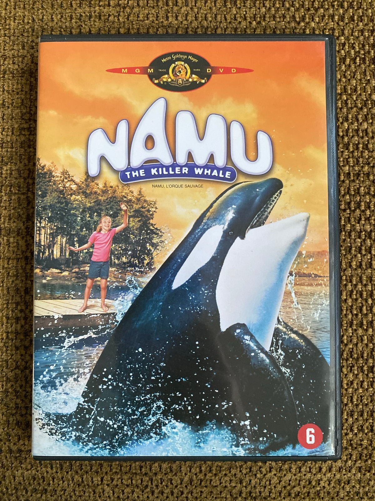 Namu, The Killer Whale dvd - Familiefilm over orka, Nederlands, Overige genres, Ophalen of Verzenden, Zo goed als nieuw