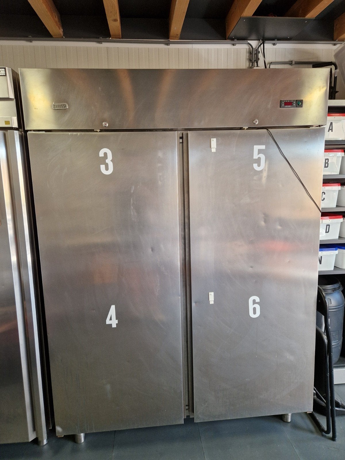 Zanussi Koel / Vergistingskast voor Brouwerij - RVS Koelkast, Ophalen, 200 liter of meer, 60 cm of meer, 160 cm of meer