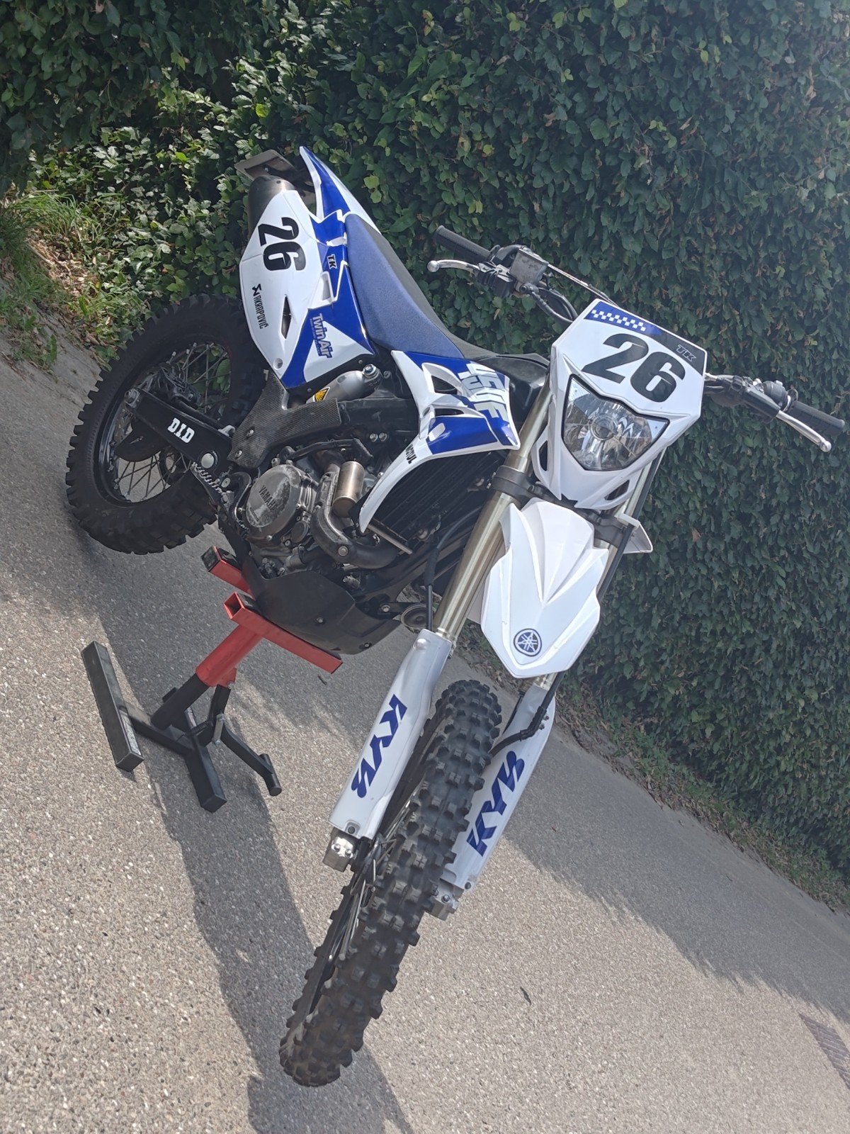 Yamaha WR450F kenteken, Gebruikt, Yamaha, 5 versnellingen, Ophalen