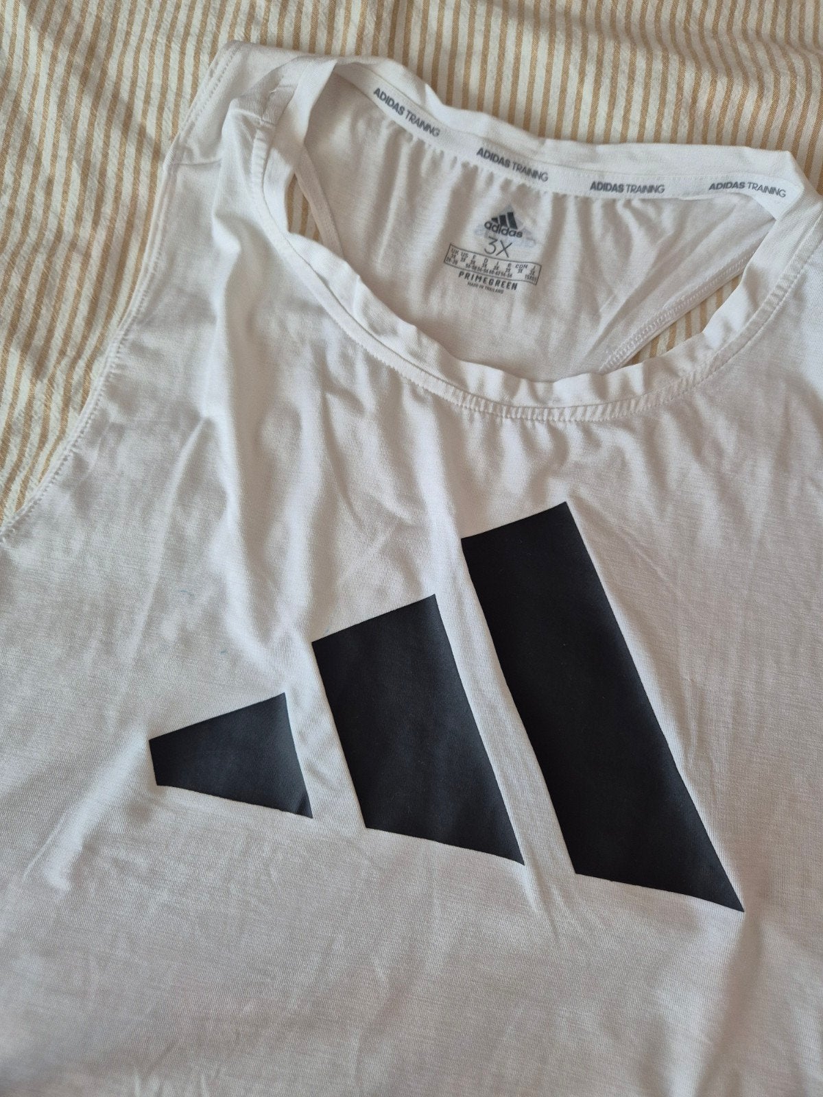 Sporttop Adidas maat 3XL, Adidas, Wit, Maat 46/48 (XL) of groter, Ophalen of Verzenden