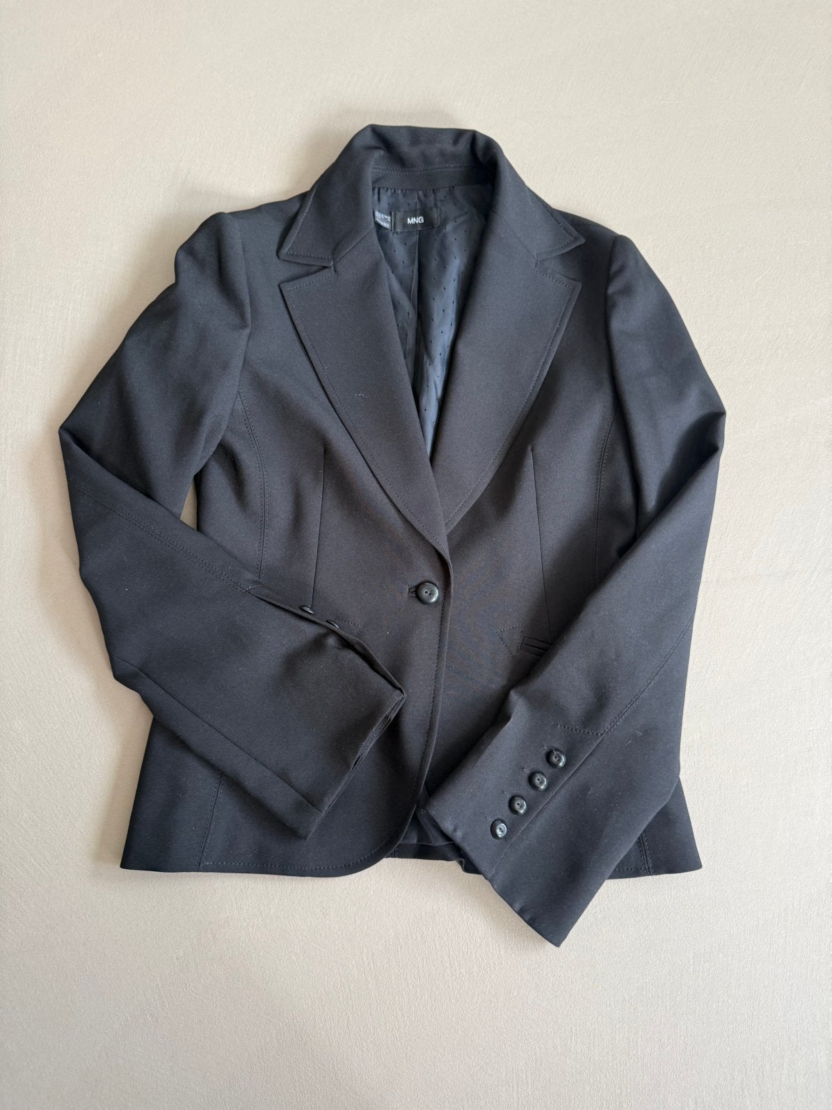 Mango dames blazer maat 40, Ophalen of Verzenden, Zo goed als nieuw, Maat 38/40 (M), Zwart