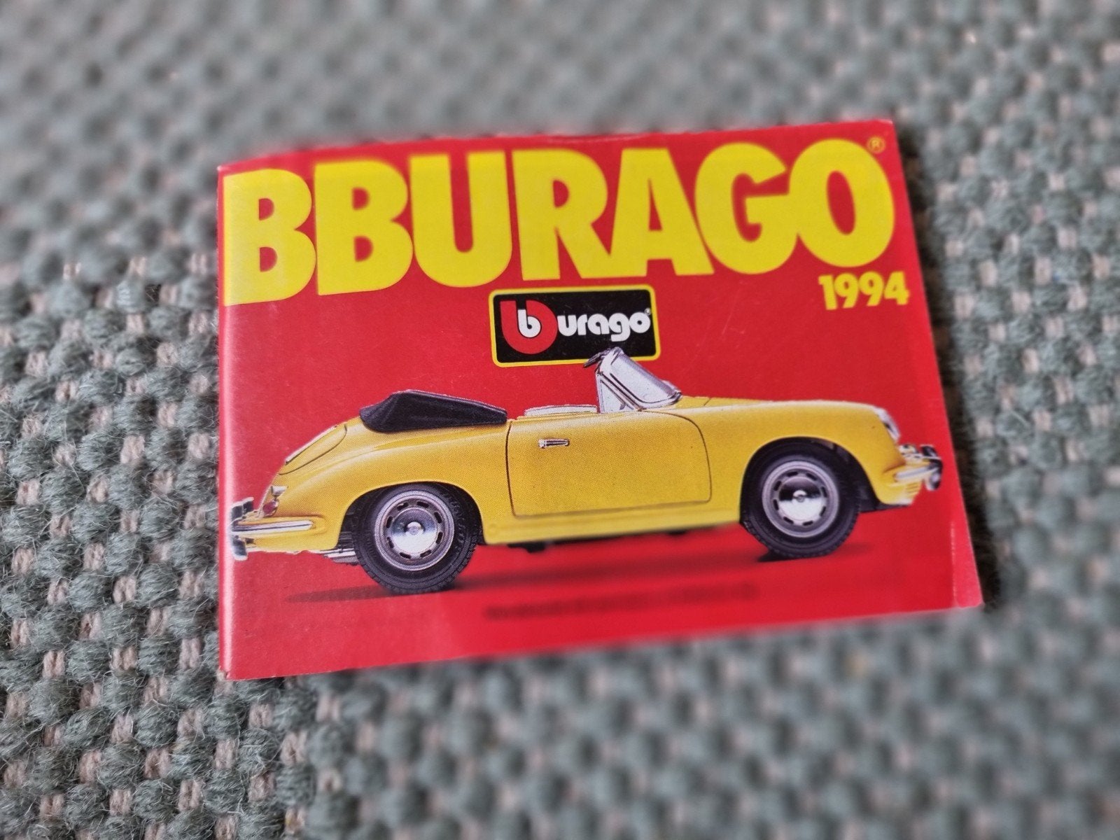 Vintage Bburago Diecast Auto Catalogus Boekje 1994 Ferrari, Ophalen of Verzenden