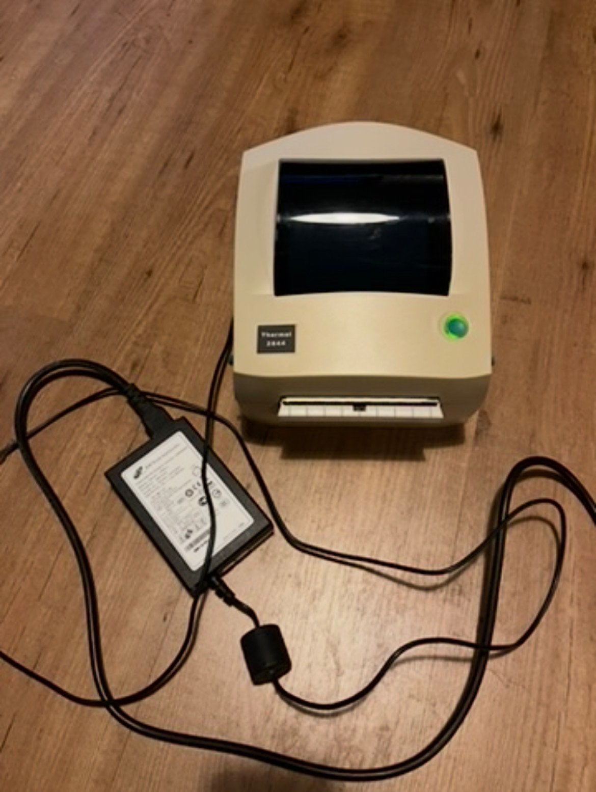 Zebra Thermal Printer 2844 - Labelprinter, Computers en Software, Printers, Ophalen, Zwart-en-wit printen, Gebruikt, Printer