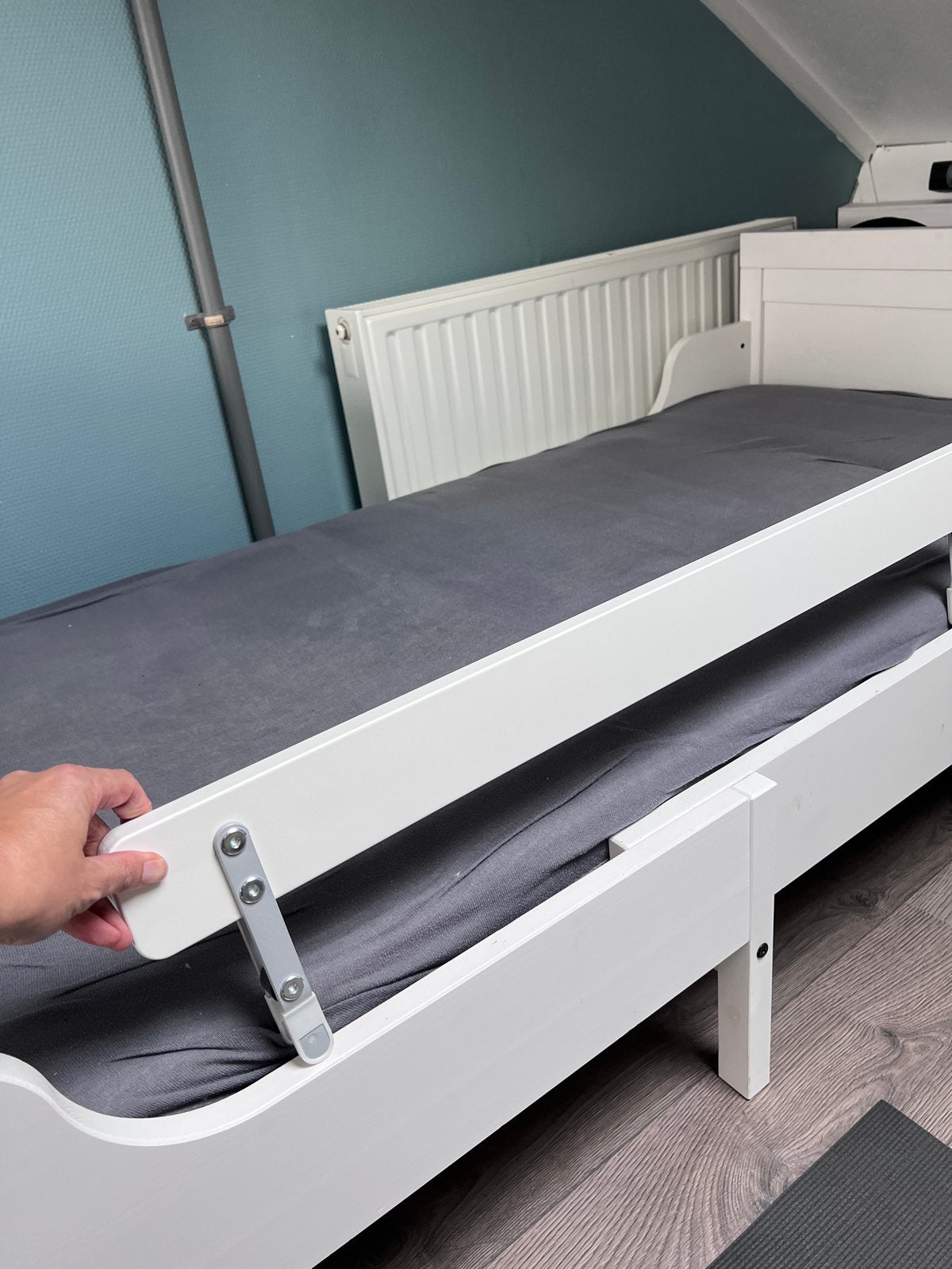 Foto 5 van Uitschuifbaar kinderbed - Wit