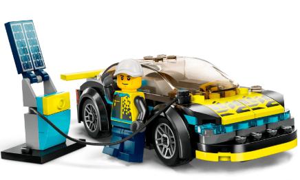 LEGO city electrische sportwagen - 60383, Kinderen en Baby's, Speelgoed | Duplo en Lego, Zo goed als nieuw, Lego, Complete set
