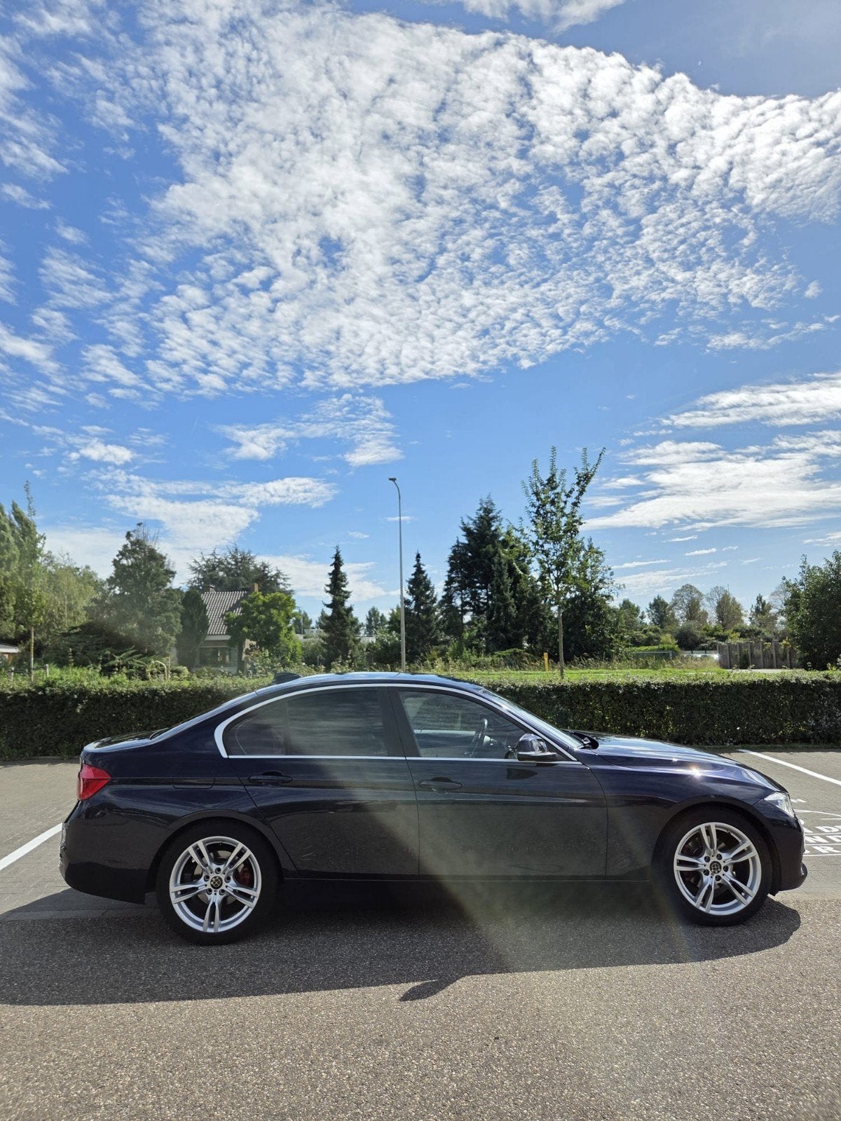 BMW 3-Serie 320d 163pk Efficientdynamics Ed. Aut 2016 Blauw, Auto's, Automaat, 745 kg, Achterwielaandrijving, 4 cilinders