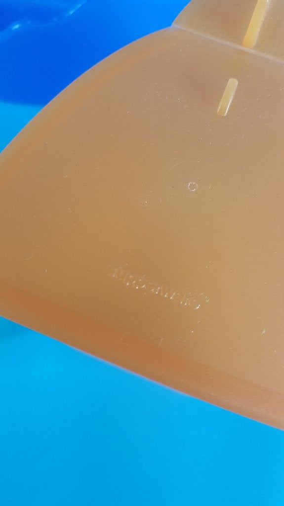 Tupperware roomstel, kannetjes op dienblaadje. 7C5, Huis en Inrichting, Tweedehands verkoop, Tweedehands verkoop, Gebruikt, Blauw