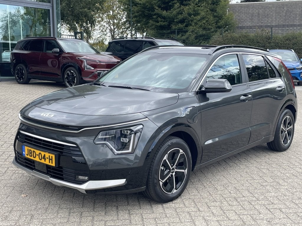Kia Niro 1.6 GDi PHEV DynamicPlusLine Navigatie - Stoel / St, Auto's, Automaat, Automatische klimaatregeling, Gebruikt, Euro 6