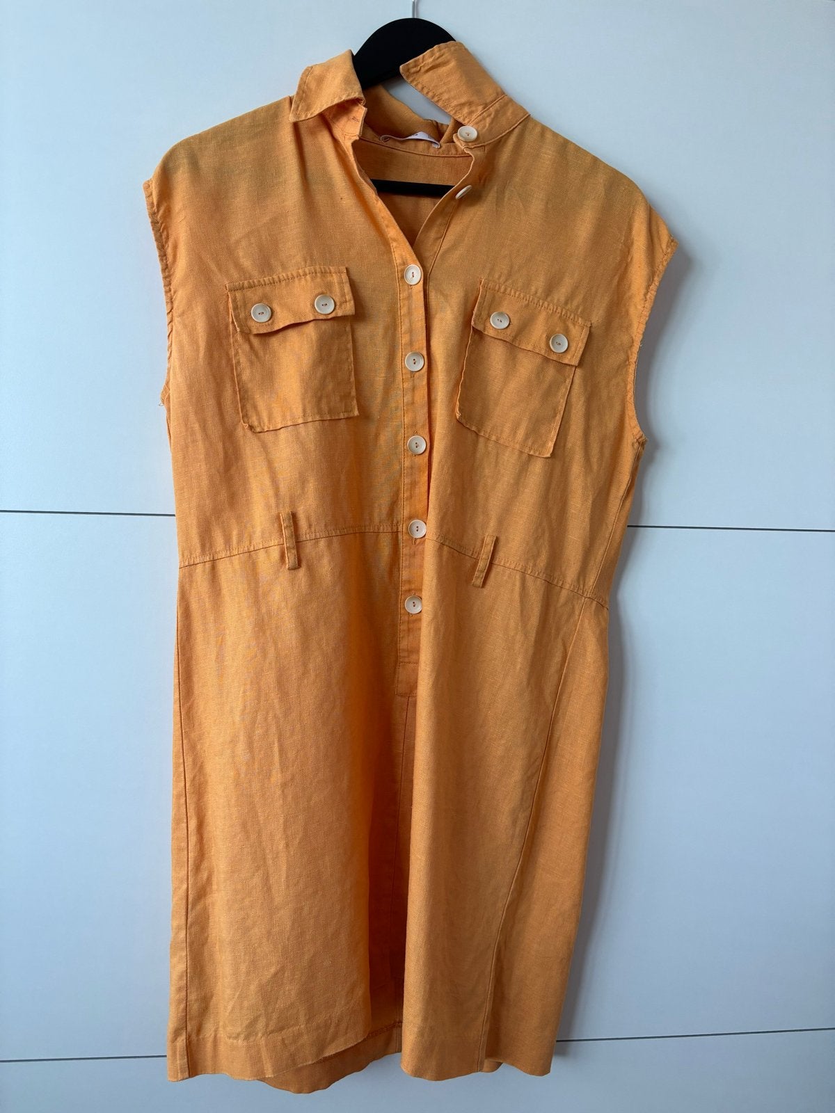 MNG Oranje Jurk Maat M, Maat 38/40 (M), Oranje, Ophalen of Verzenden, Zo goed als nieuw