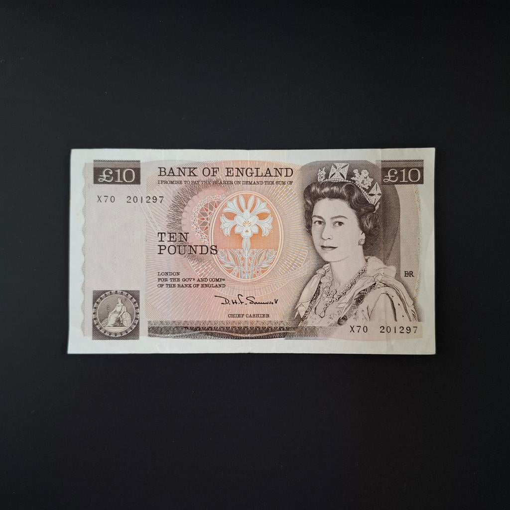 10 pond Groot Brittannië #018, Postzegels en Munten, Bankbiljetten | Europa | Niet-Eurobiljetten, Verzenden, Overige landen, Los biljet