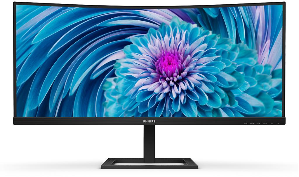 Philips 346E2CUAE/00 - 34" Curved UltraWide (WQHD, USB-C), Computers en Software, Monitoren, VA, Refurbished, Ophalen of Verzenden