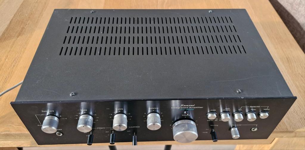 Sansui AU-4900 Geïntegreerde Versterker uit 1976, Audio, Tv en Foto, Versterkers en Receivers, Gebruikt, Ophalen, Overige merken