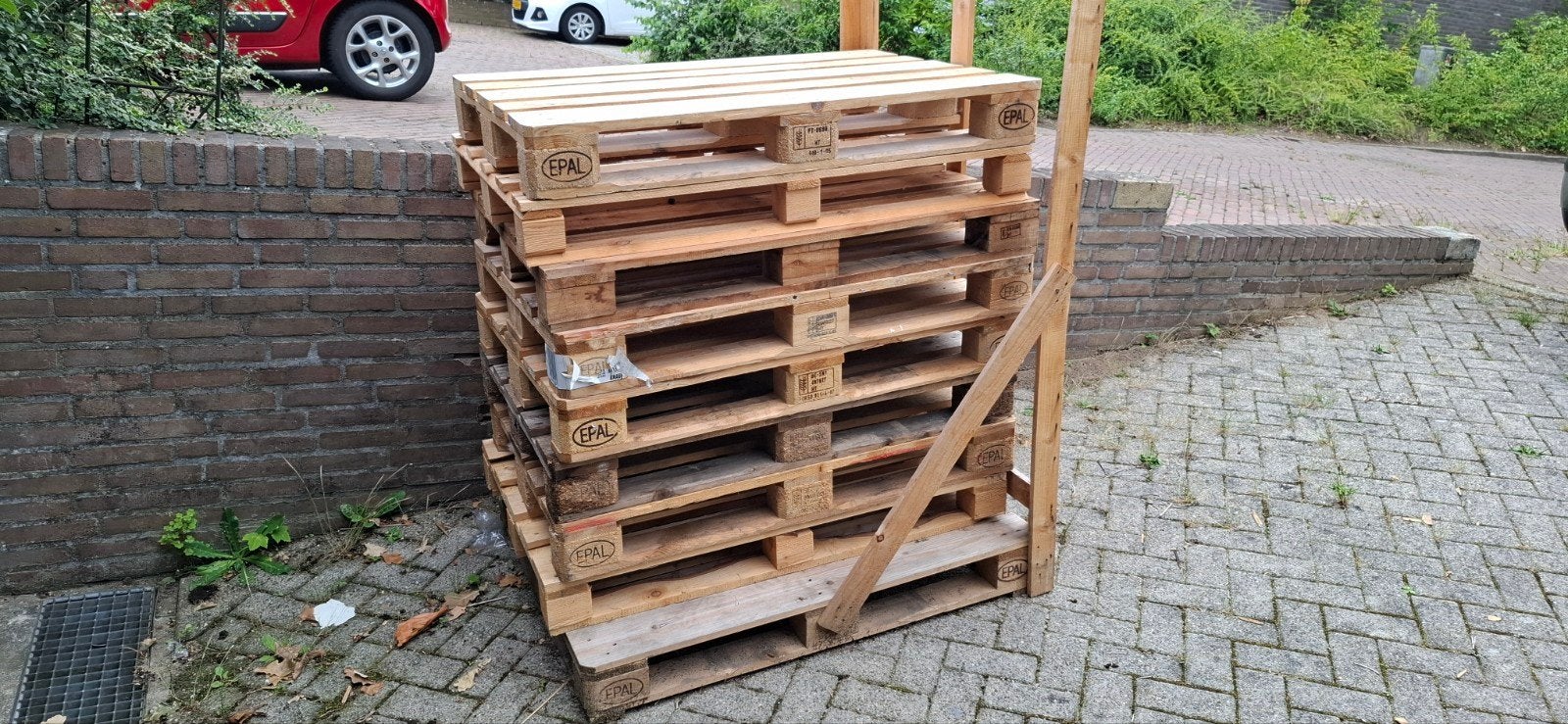 Pallets, Ophalen, Overige houtsoorten, Minder dan 200 cm, Pallet