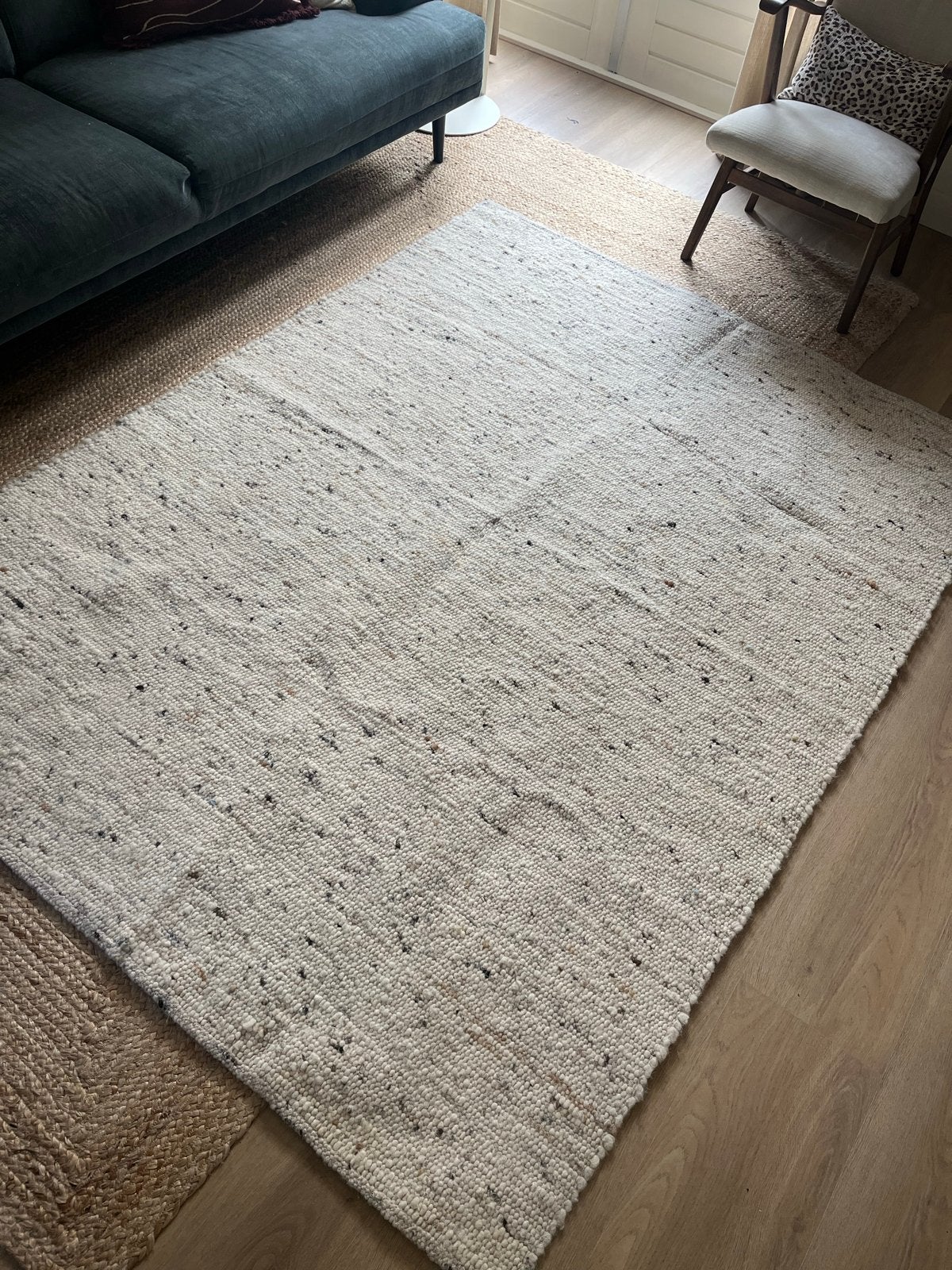 Vloerkleed van wol 170x230 cm - Loods 5, Ophalen, Gebruikt, 150 tot 200 cm, 200 cm of meer