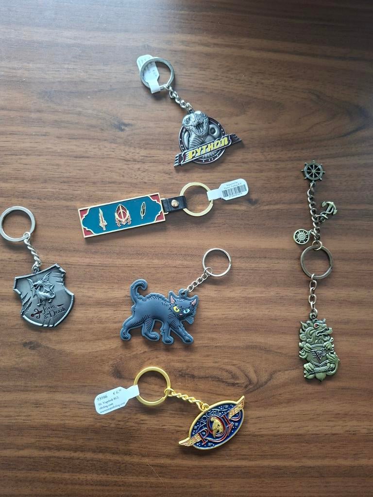 Diverse Efteling Sleutelhangers., Verzamelen, Ophalen of Verzenden, Nieuw, Overige typen