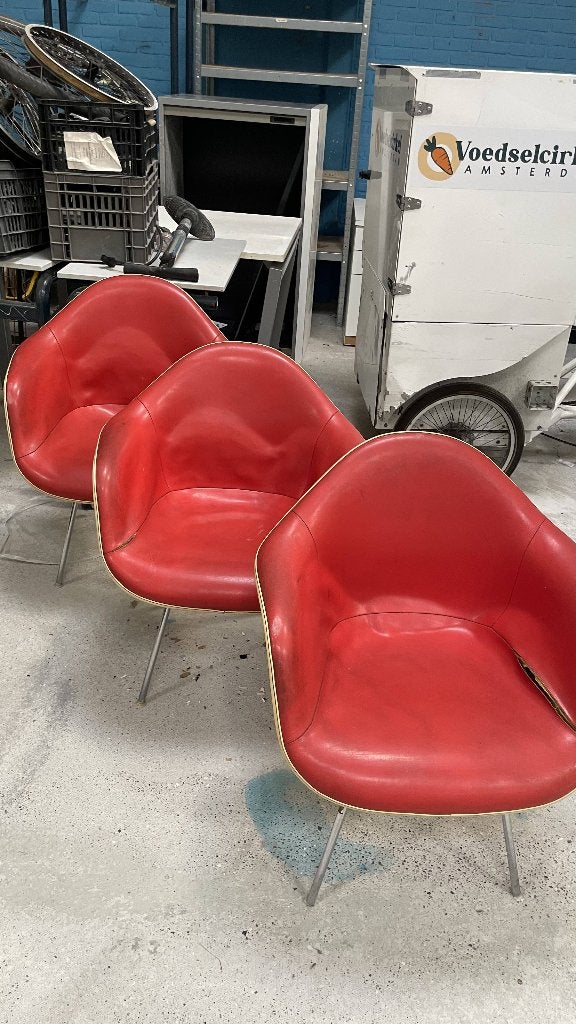 Eames DAX Armchair Herman Miller vintage '70, Ophalen, Gebruikt, Vintage '70, Kunststof