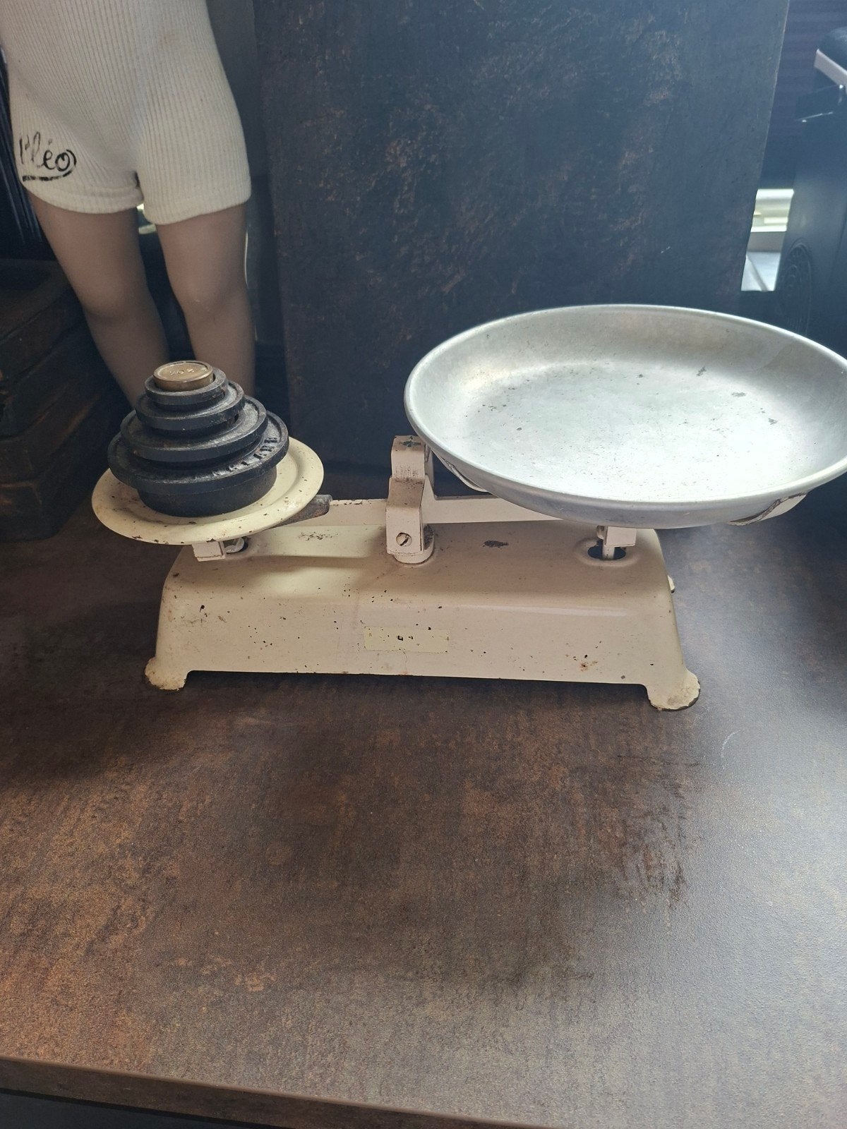 Brocante Engelse weegschaal, Ophalen of Verzenden