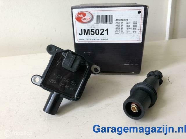Bobine imitatie JM5021 / 1227030059 Alfa Romeo 2 polig, Nieuw, Ophalen of Verzenden, Alfa Romeo, Alfa Romeo