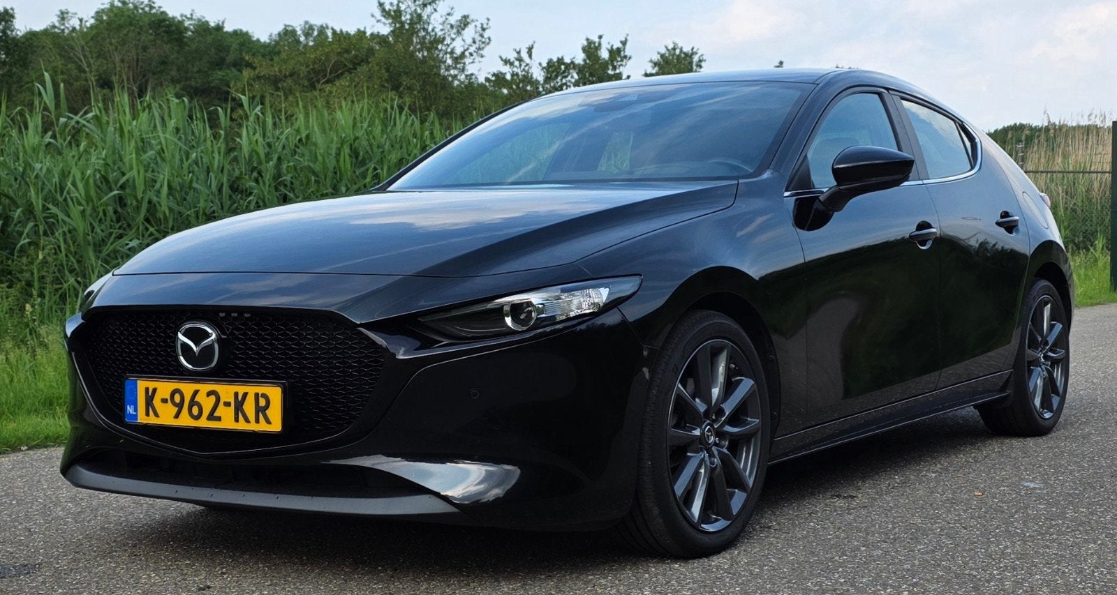 Mazda 3 Skyactiv-x 180pk 2021 Zwart, Voorwielaandrijving, 1998 cc, Parkeerassistent, 4 cilinders