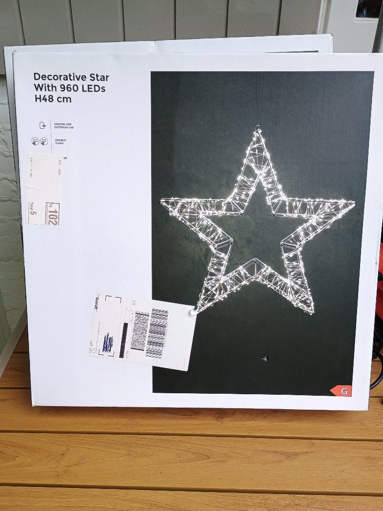Kerstster led verlichting, Ophalen of Verzenden, Nieuw