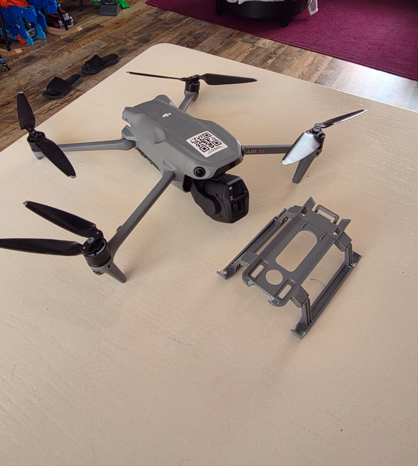 DJI Air 3s met RC 2 Controller en Fly More Combo accessoires, Cameradrone, Return to Home, Zo goed als nieuw, DJI
