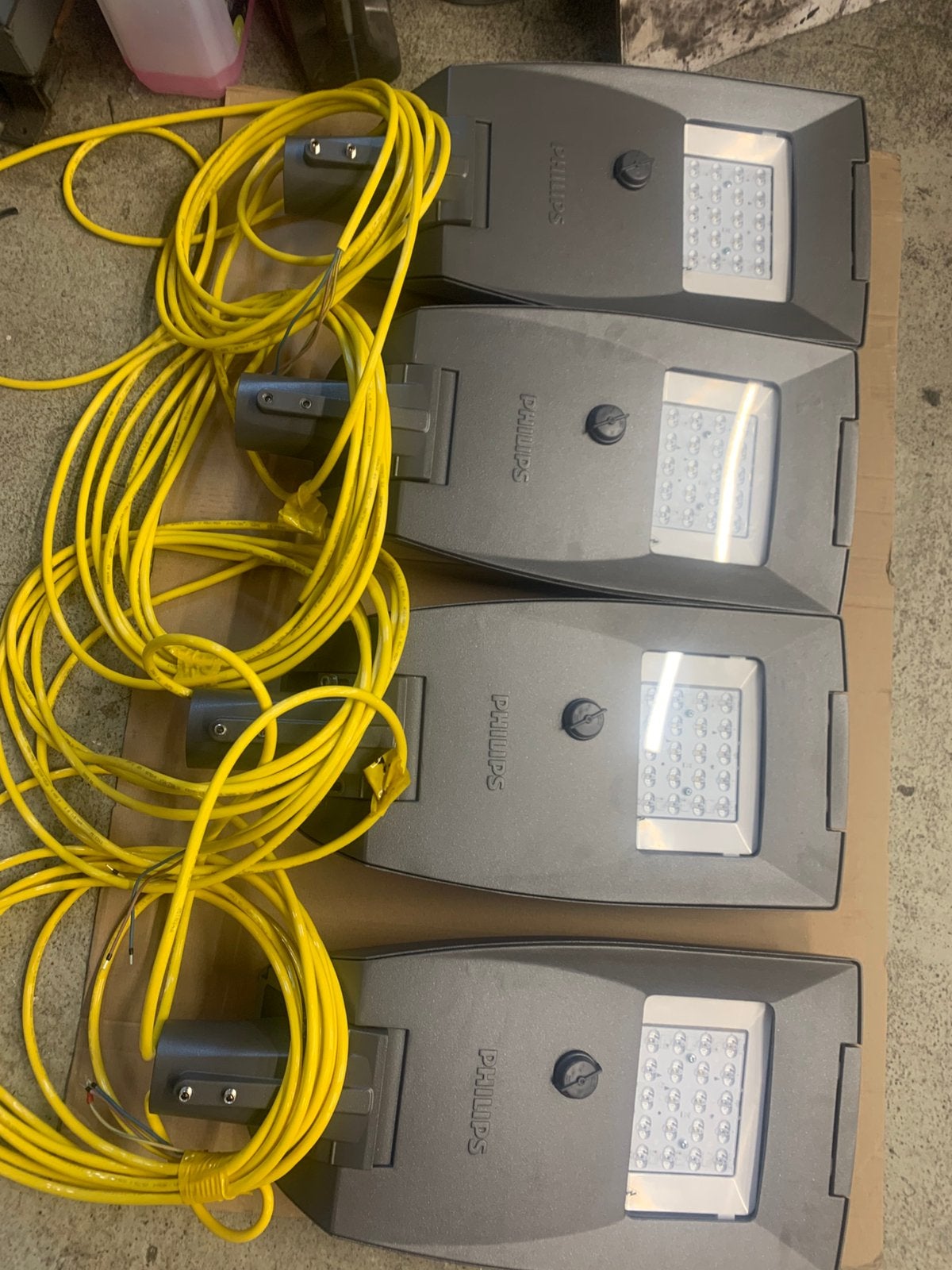 Nieuw! Philips mast armatuur led, Ophalen, Nieuw, 50 tot 200 watt, Lamp met armatuur