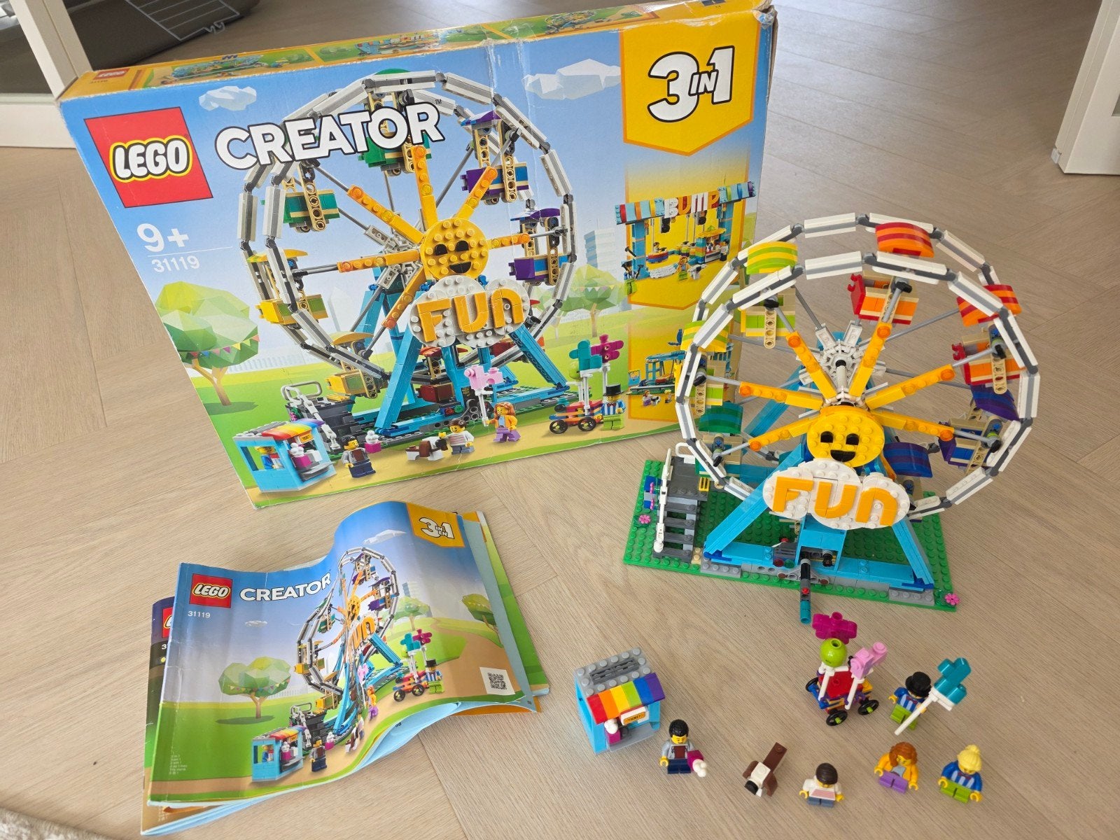 Lego Creator 31119  draaimolen 3 in 1, Ophalen of Verzenden, Zo goed als nieuw