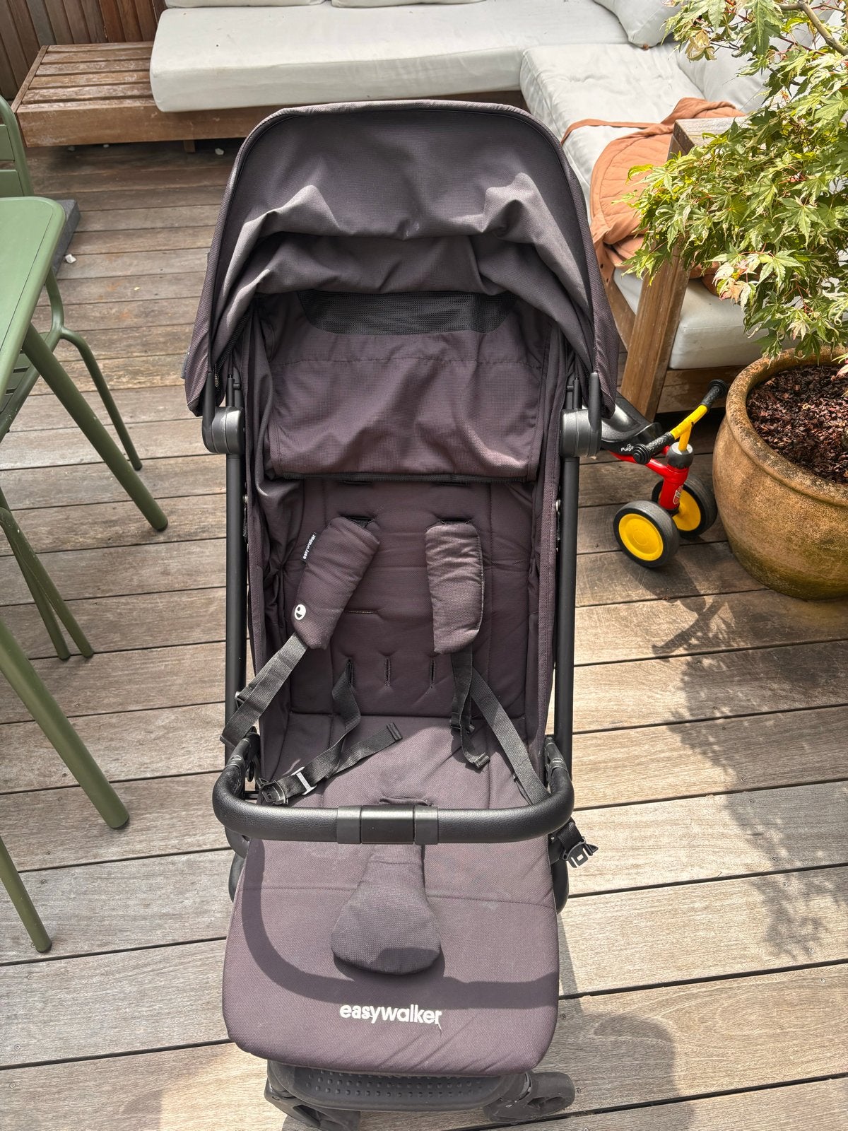 Easywalker Miley2 buggy, Kinderen en Baby's, Buggy's, Ophalen, Zo goed als nieuw, Overige merken, Verstelbare rugleuning