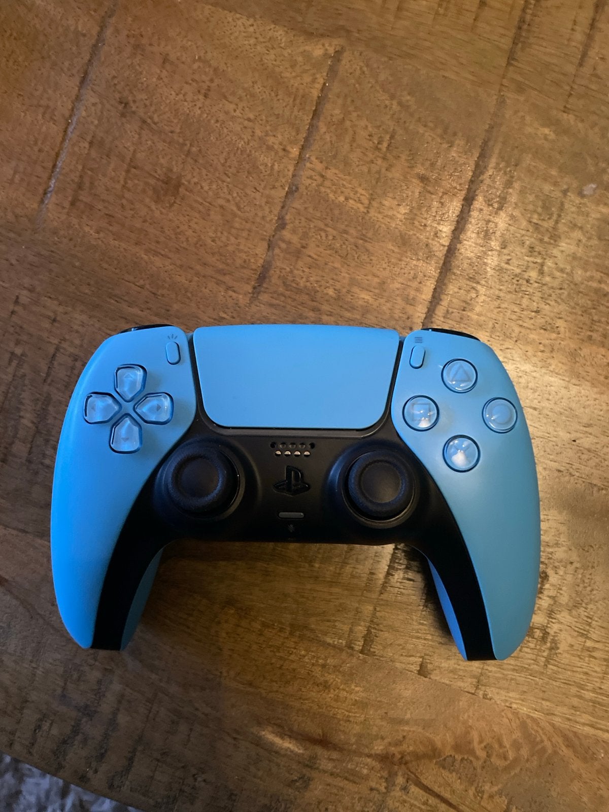PS5 DualSense Controller - Starlight Blue met TMR joystick, Ophalen, Zo goed als nieuw