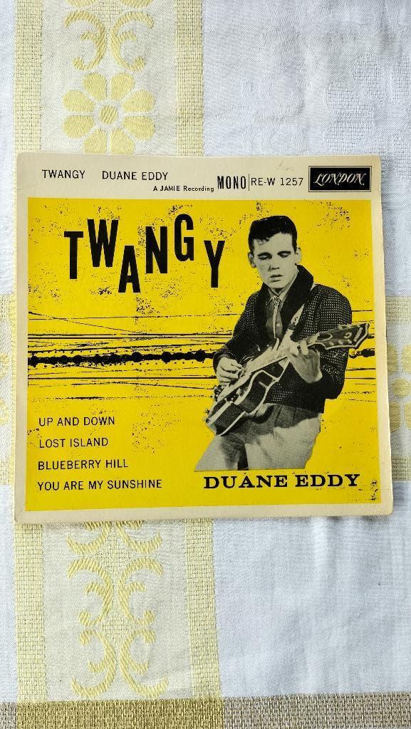 Duane Eddy EP- Up and down + 3(VASTE PRIJS), Cd's en Dvd's, Vinyl Singles, Gebruikt, 7 inch, Ophalen of Verzenden, Pop