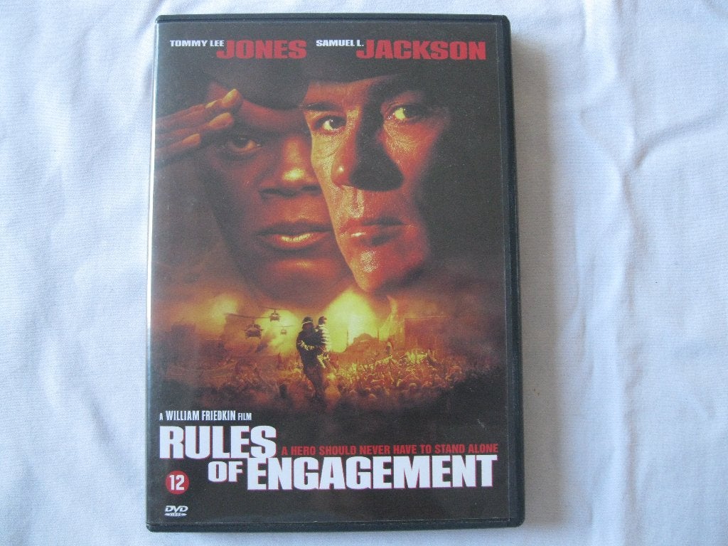 originele DVD Video, Rules Of Engagement, Jones en Jackson, Cd's en Dvd's, Vanaf 12 jaar, Ophalen of Verzenden, Gebruikt, Actiethriller
