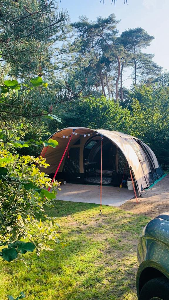 Soilera Tavorite tunneltent met ribstop tentdoek, Ophalen, Gebruikt, Tot en met 4