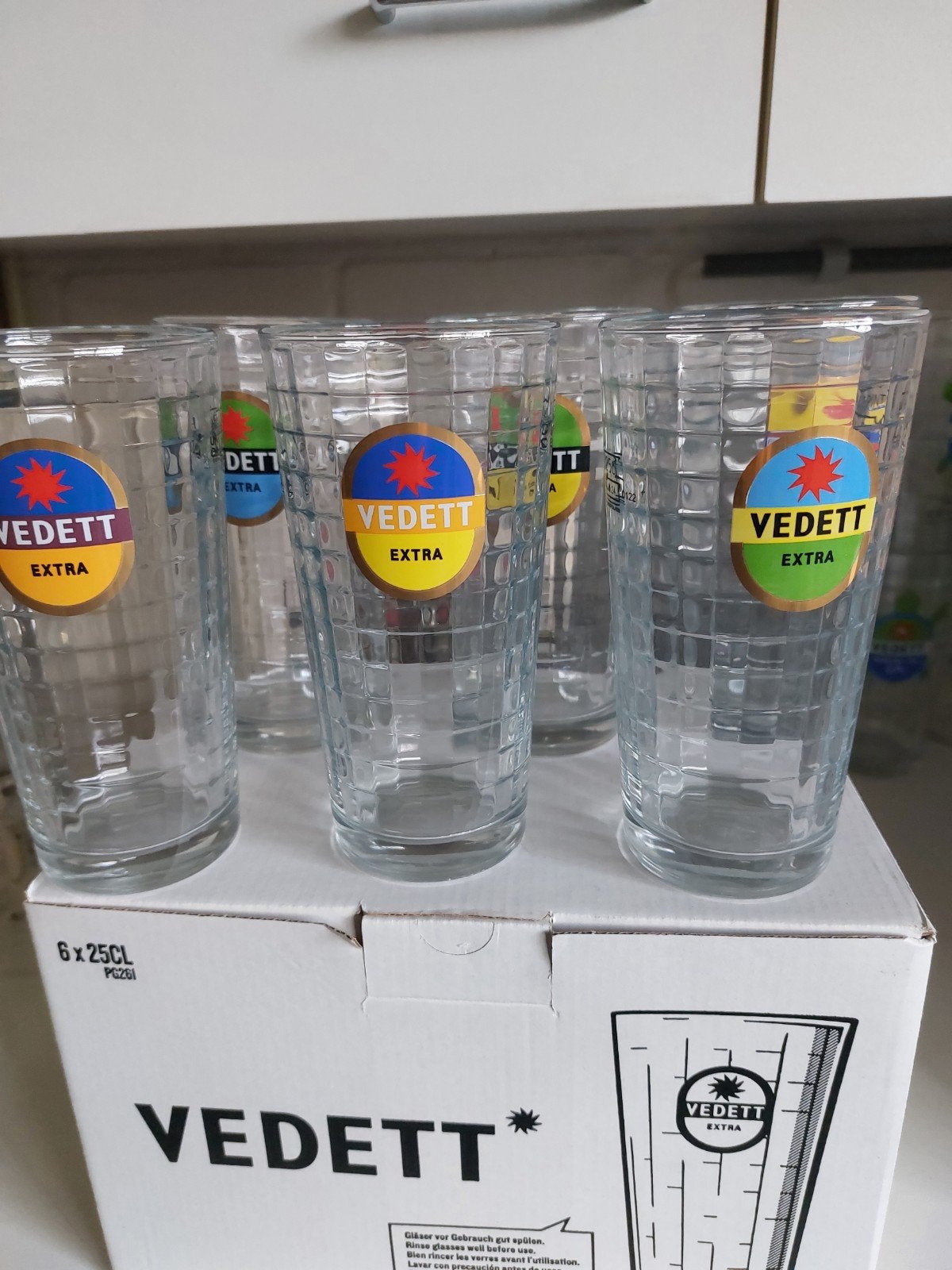 Vedett, Ophalen of Verzenden, Nieuw, Glas of Glazen, Overige merken