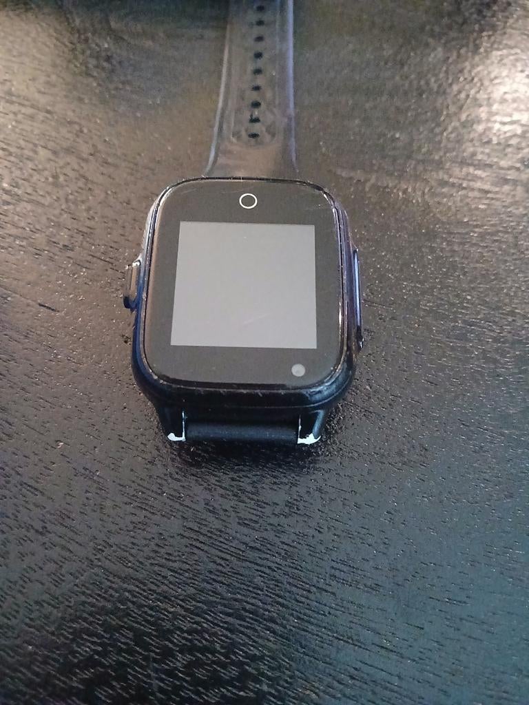 Smartwatch voor kinderen - Zwart, gps kuus W2, Onbekend, Zwart, Ophalen of Verzenden, Zo goed als nieuw