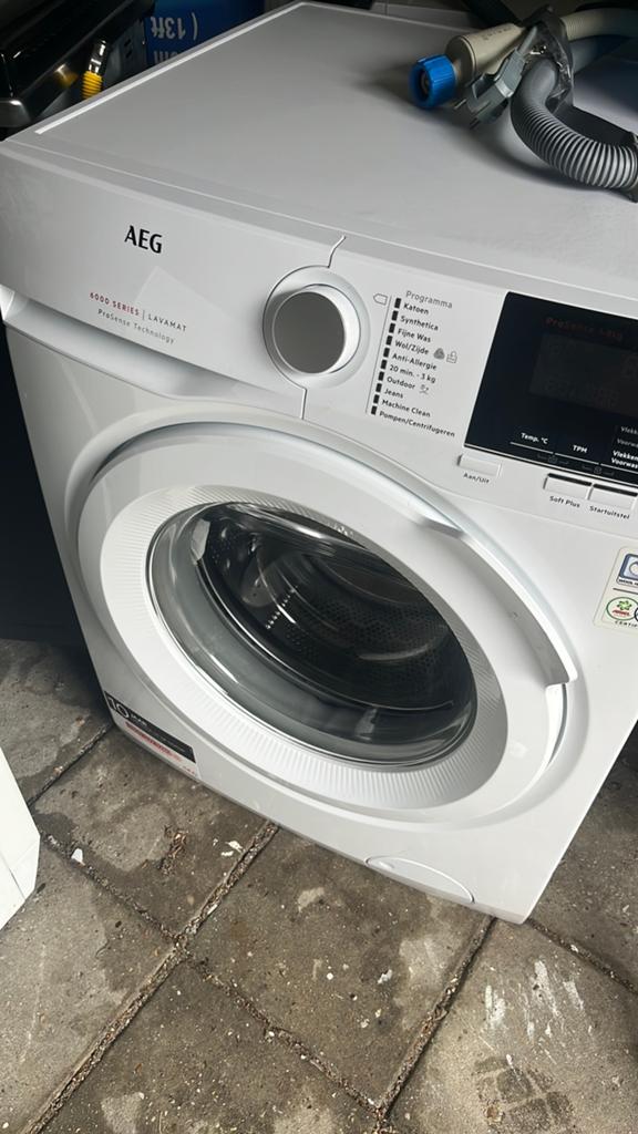AEG 8kg, Witgoed en Apparatuur, Wasmachines, Minder dan 85 cm, Ophalen of Verzenden, Zo goed als nieuw, 1200 tot 1600 toeren