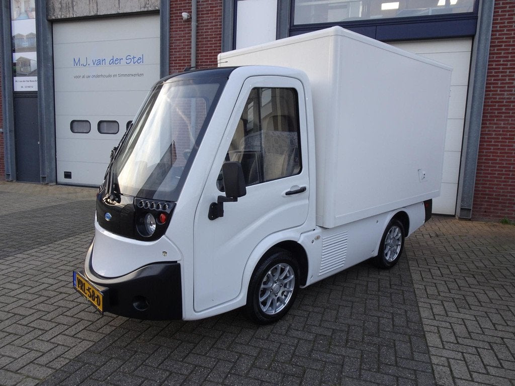 Cenntro Metro Bakwagen 100% Elektr., Auto's, Apple Carplay, Gebruikt, 1095 kg, Wit