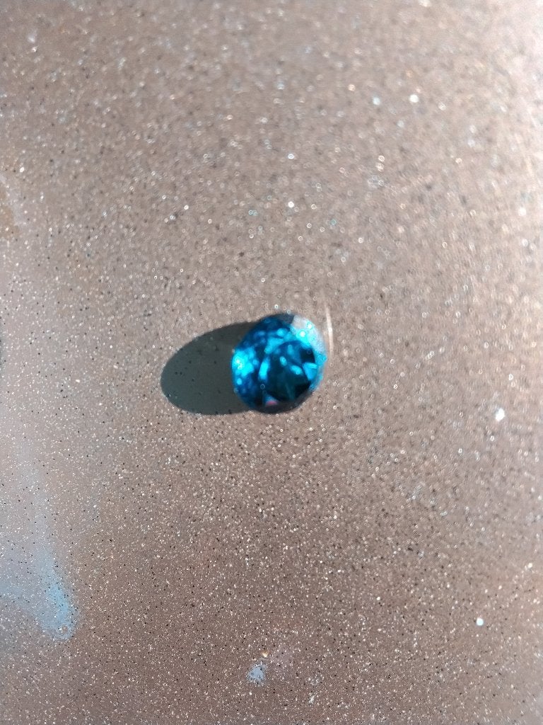 Edelesteen london blue topaz, Ophalen of Verzenden, Nieuw