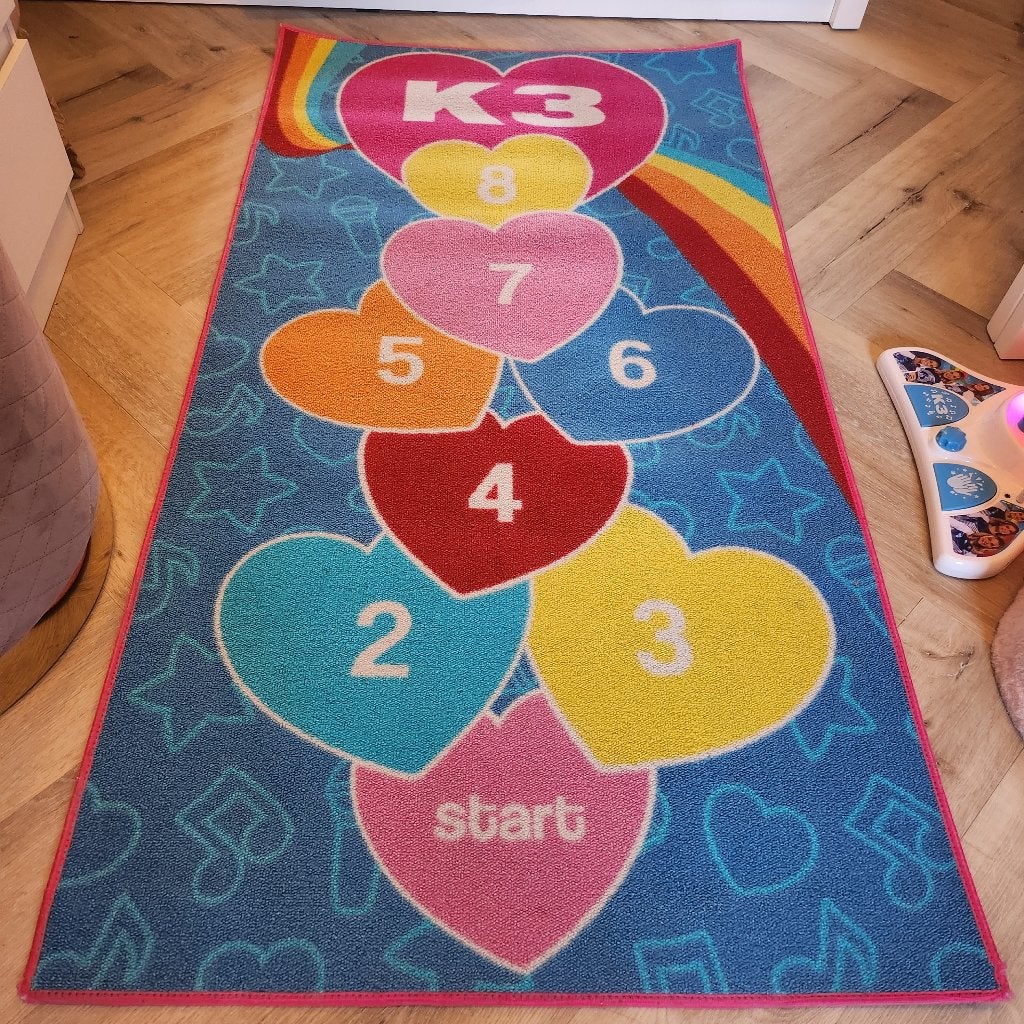 K3 kleed, dansmat en microfoon, Kinderen en Baby's, Ophalen of Verzenden, Zo goed als nieuw
