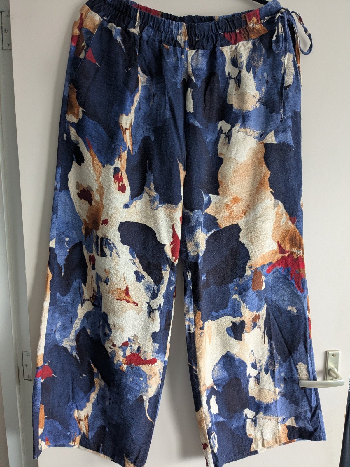 ENJOY. Dames Blouse en Broek Set - Maat XL, Blauw, Maat 46/48 (XL) of groter, Ophalen of Verzenden, Zo goed als nieuw