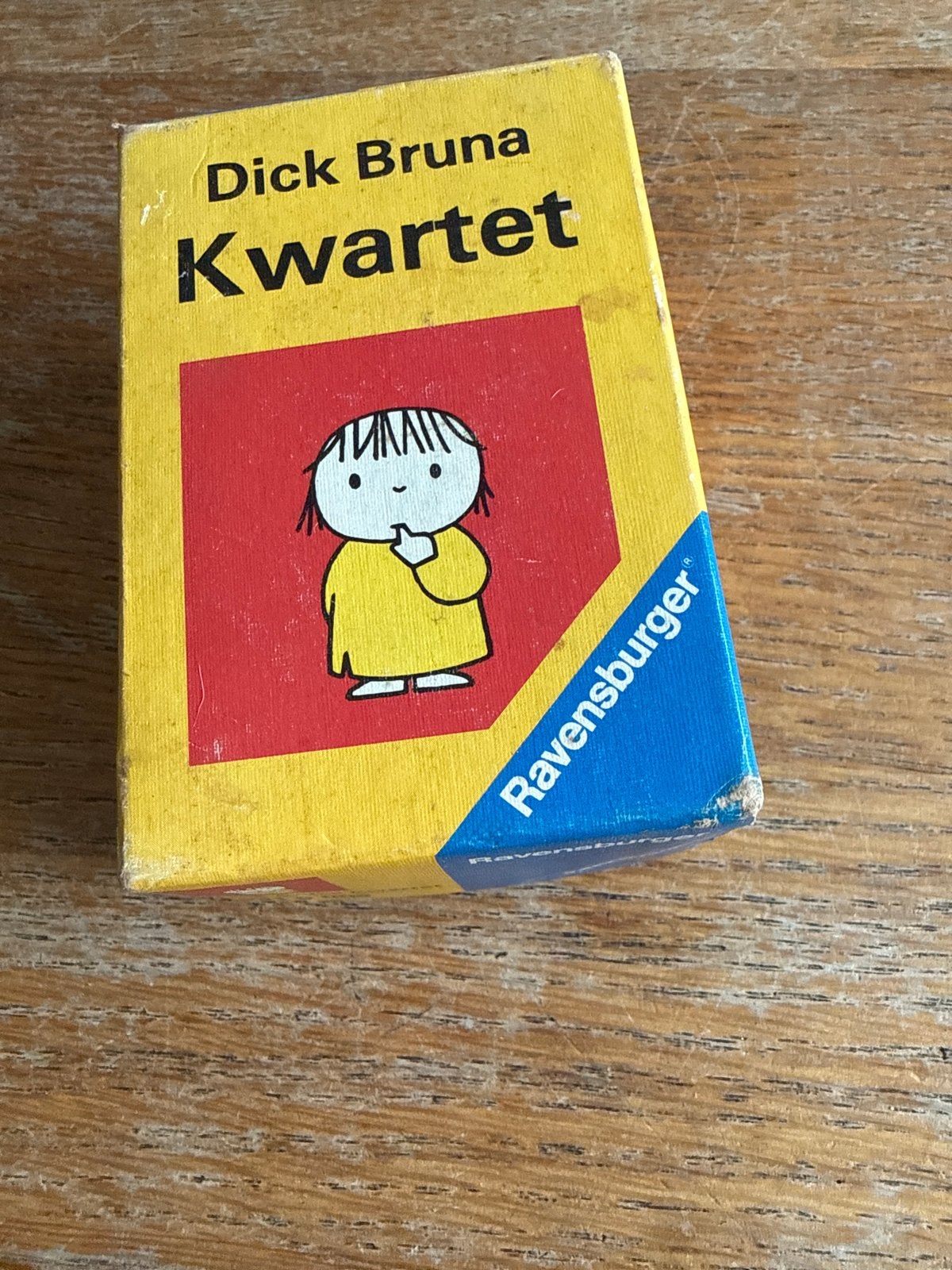 Vintage Dick Bruna Kwartetspel Ravensburger (Jaren '70), Drie of vier spelers, Ophalen of Verzenden, Gebruikt