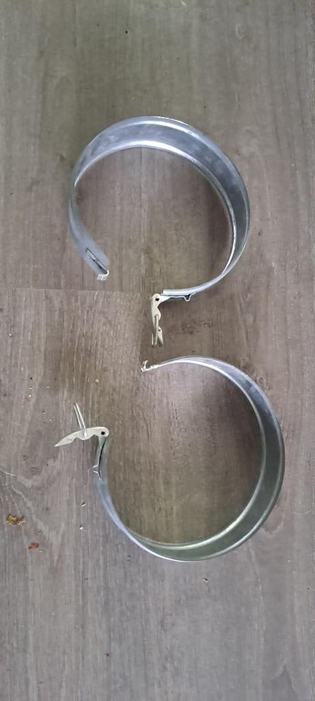 Zinken dakgootbeugels - Set van 2, Doe-het-zelf en Verbouw, Ophalen of Verzenden