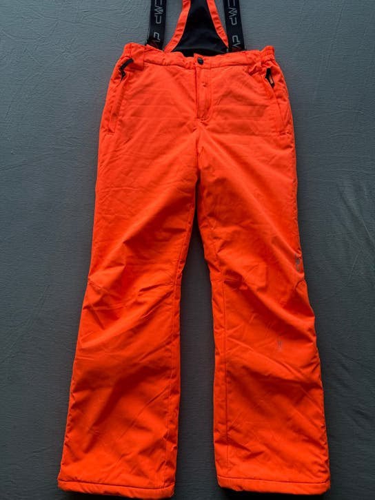 CMP Skibroek Oranje met Bretels - Maat 164, Ophalen of Verzenden, Zo goed als nieuw, Maat 34 (XS) of kleiner, Broek