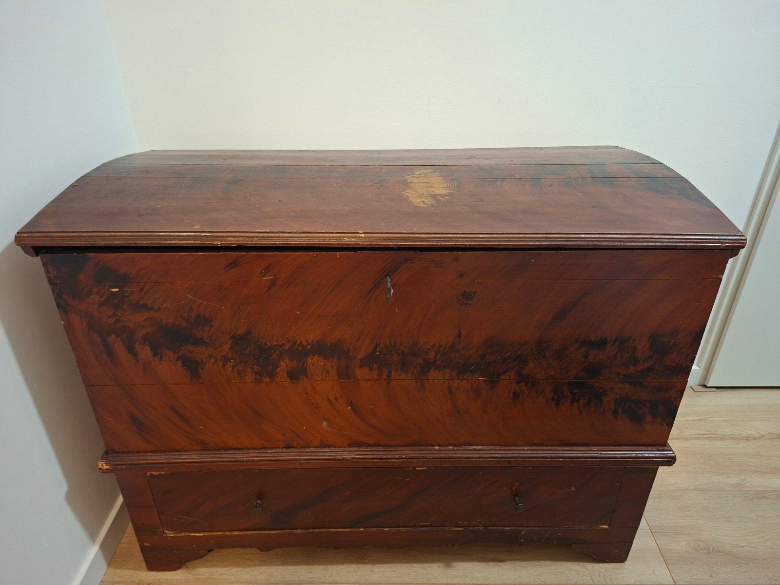Te koop: Prachtige Houten Dekenkist, Huis en Inrichting, Ophalen, 100 tot 150 cm, Zo goed als nieuw, 100 tot 125 cm