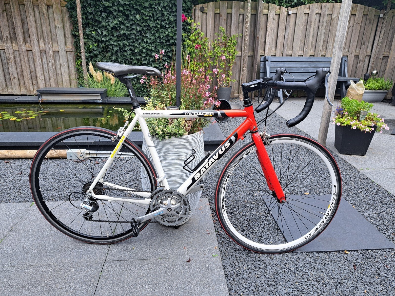 Batavus roadracer sport, alu7005, framemaat 54, Ophalen, Gebruikt, Velgrem, Batavus